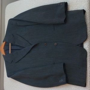 Canali Proposta Gray Wool Twill Sport Jacket EU 54 - US 44R